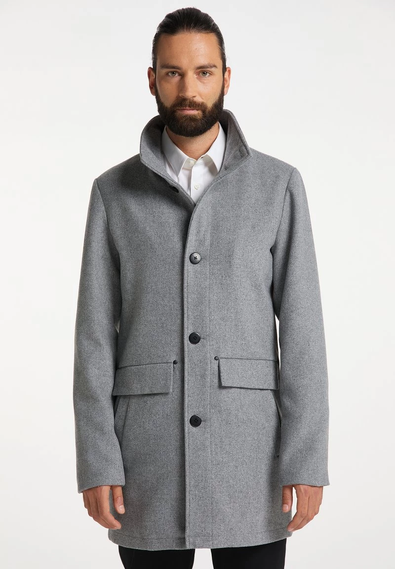 Hombre DREIMASTER BARADELLO - Abrigo Clásico - Hellgrau Melange 1 Hombre DREIMASTER BARADELLO - Abrigo Clásico - Hellgrau Melange
