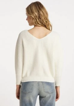 DREIMASTER INCUS - Chaqueta De Punto - Wollweiss, Mujer -Tienda DreiMaster barata e57b73184b4743c1adb81a0c2e101af3