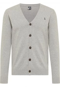 DreiMaster Hombre Chaqueta De Punto - Hellgrau Melange -Tienda DreiMaster barata e5904a64e7b243b2b30b25f1f8c95794