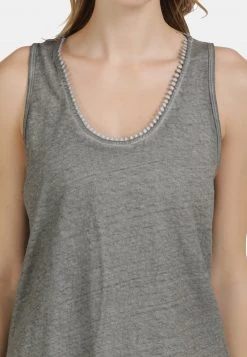 DreiMaster Mujer Top - Dunkelgrau -Tienda DreiMaster barata e65a4f312610417d8d74248ad3026633