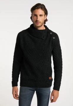 Hombre DREIMASTER ABREL - Jersey De Punto - Schwarz