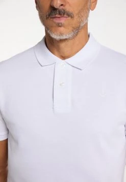 Hombre DREIMASTER BRIDGEPORT - Polo - Weiss -Tienda DreiMaster barata e6a6c565e37142ad88702e96af1ffdea