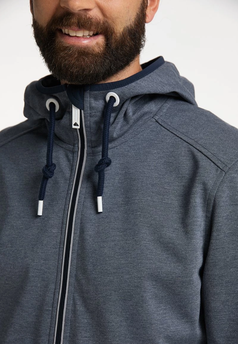 DreiMaster Hombre Chaqueta Outdoor - Marine Melange 4 DreiMaster Hombre Chaqueta Outdoor - Marine Melange - Imagen 4