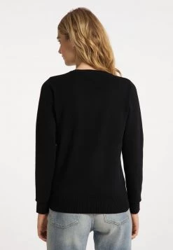 Mujer DREIMASTER FUMO - Jersey De Punto - Black -Tienda DreiMaster barata e820d703b71f478081b9c263cb2c1bf0