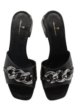 DreiMaster Mujer Sandalias Planas - Schwarz -Tienda DreiMaster barata e83210b551f04fe0b11c837d67e1bd09