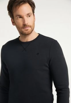 Hombre DREIMASTER TAKELAGE - Sudadera - Schwarz -Tienda DreiMaster barata e9713e525f5d41408de3f4e4ea0730a9