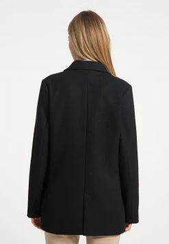 Mujer DREIMASTER BARADELLO - Abrigo Corto - Schwarz -Tienda DreiMaster barata e9a8737dc88f4eabbbfe488bae805467