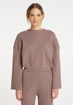 Mujer DREIMASTER INCUS - Jersey De Punto - Taupe