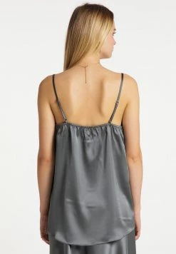 DREIMASTER BARADELLO - Top - Grau Oliv, Mujer -Tienda DreiMaster barata e9dc1b5a4a7c463a9342651d0d3b5844