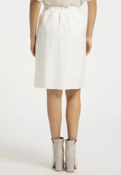 DreiMaster Falda Acampanada - Weiss, Mujer -Tienda DreiMaster barata ea7b900721a44d45a85b355ee072d9a4