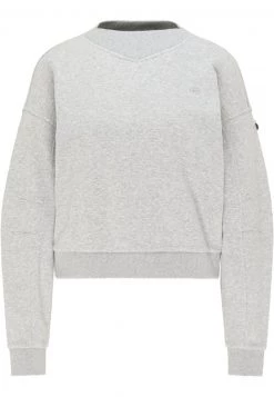 Mujer DREIMASTER TAKELAGE - Sudadera - Hellgrau Melange -Tienda DreiMaster barata eae7b9c7c0814155925733f66ef555b7