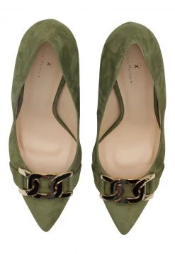 DreiMaster Tacones - Oliv, Mujer -Tienda DreiMaster barata eb728ada06274829b83026594b3a8c2d