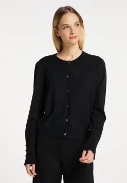 Mujer DREIMASTER BARADELLO - Chaqueta De Punto - Schwarz