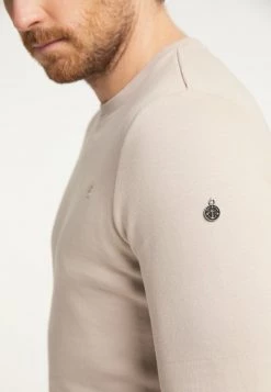 Hombre DREIMASTER TAKELAGE - Sudadera - Steinbeige -Tienda DreiMaster barata ebb9c177a9a14fc89f6611bf436c598d