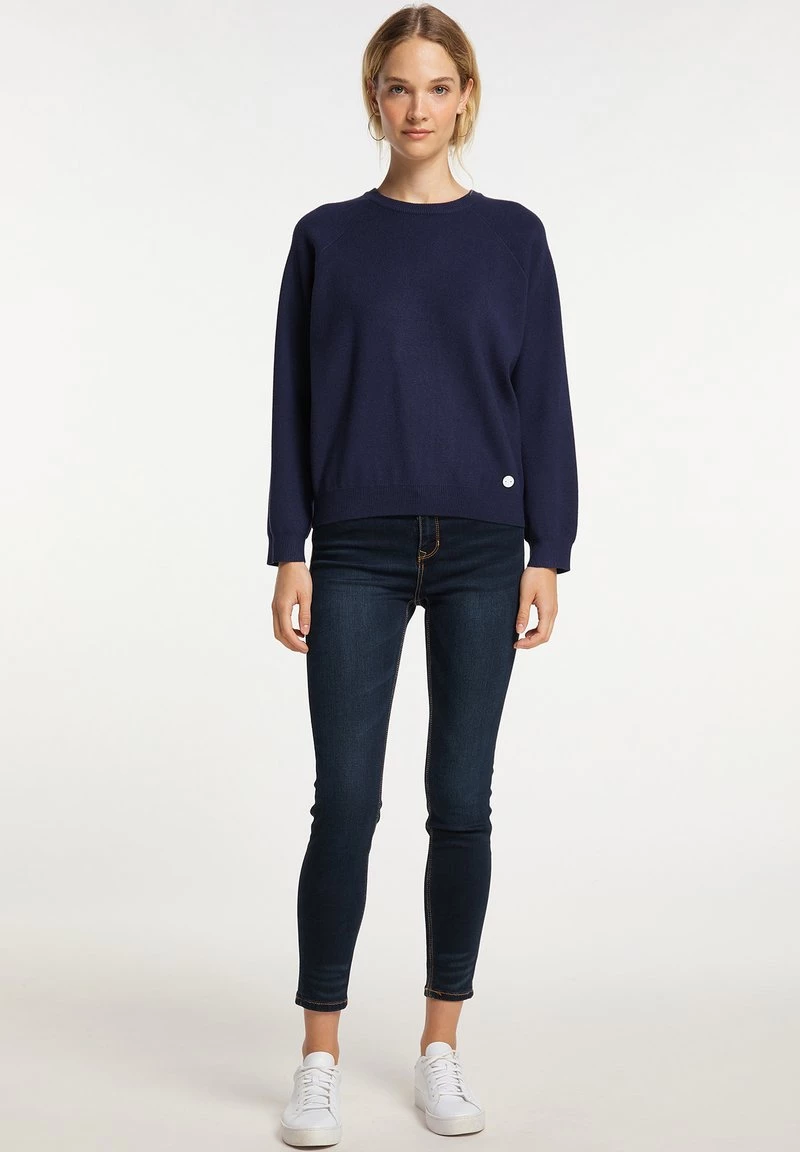 Mujer DREIMASTER BRIDGEPORT - Jersey De Punto - Marine 2 Mujer DREIMASTER BRIDGEPORT - Jersey De Punto - Marine - Imagen 2