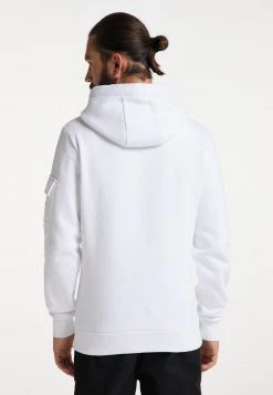 DREIMASTER KILATA - Jersey Con Capucha - Weiss, Hombre -Tienda DreiMaster barata ec797a298f2d49a0bd6d985ee05ade28