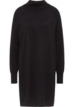 Mujer DREIMASTER BARADELLO - Vestido De Punto - Schwarz -Tienda DreiMaster barata ec8f4b17425c441d85c37681faa0e7af