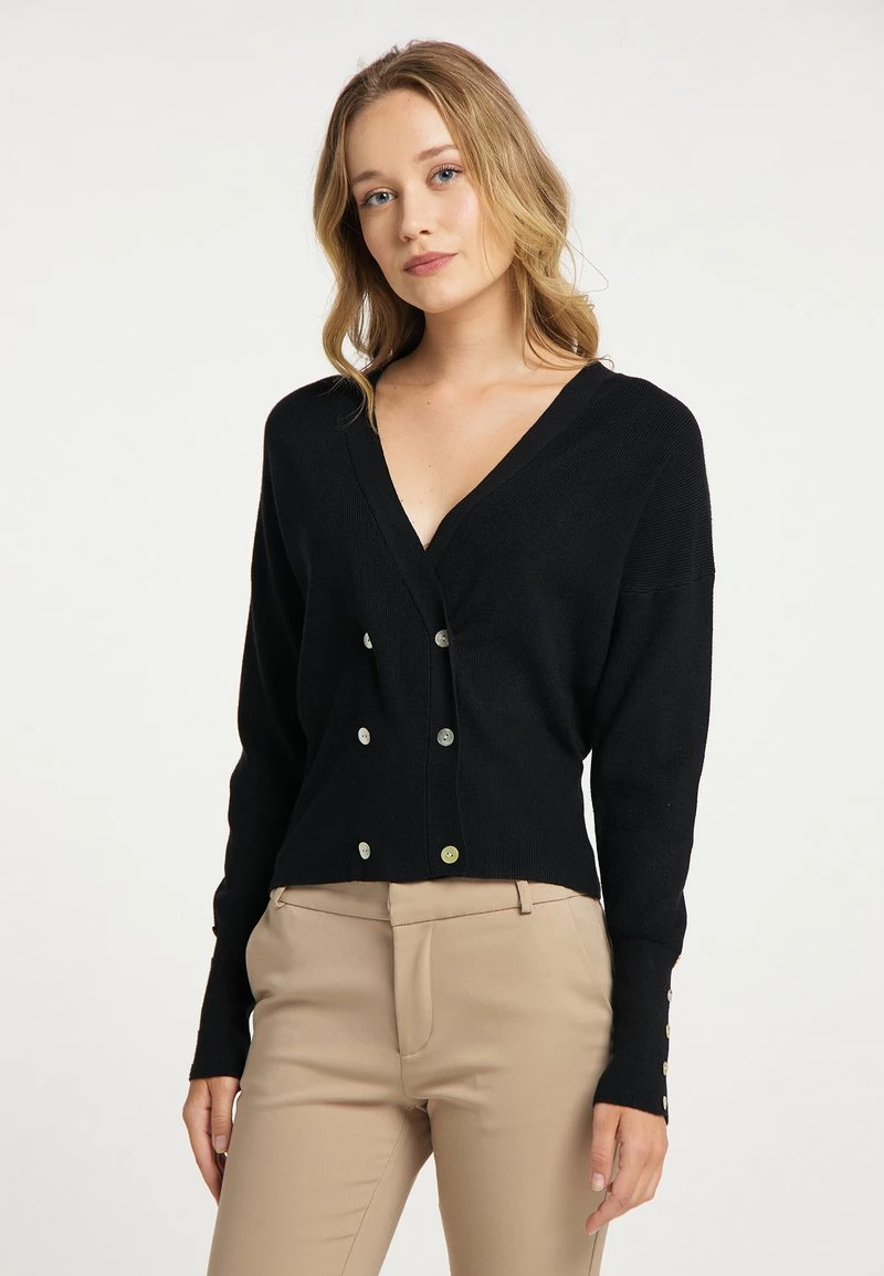 Mujer DREIMASTER BARADELLO - Chaqueta De Punto - Schwarz 1 Mujer DREIMASTER BARADELLO - Chaqueta De Punto - Schwarz