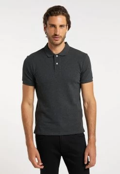 Hombre DREIMASTER BRIDGEPORT - Polo - Dunkelgrau Melange