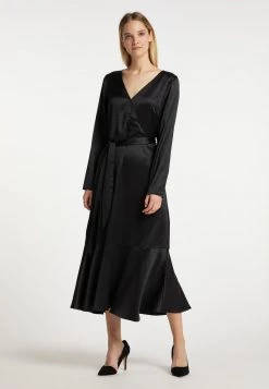 Mujer DREIMASTER BARADELLO - Vestido Informal - Schwarz