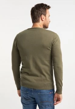 Hombre DREIMASTER UDIPI - Chaqueta De Punto - Militär Oliv -Tienda DreiMaster barata ee366c73e8ca4f698a3f264373ee5072