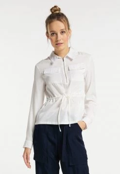 DreiMaster Mujer Blusa - Weiss 7 DreiMaster Mujer Blusa - Weiss -Tienda DreiMaster barata ee89180207cd46cf94fe8df0b61977f4