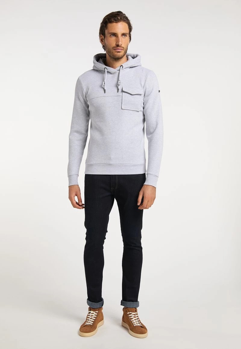 Hombre DREIMASTER TAKELAGE - Jersey Con Capucha - Hellgrau Melange 2 Hombre DREIMASTER TAKELAGE - Jersey Con Capucha - Hellgrau Melange - Imagen 2