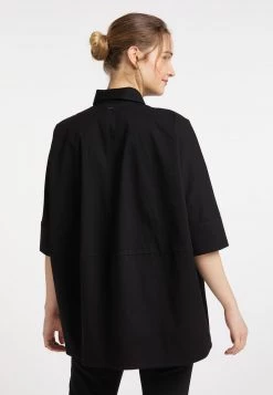 DreiMaster Mujer OVERSIZED - Camisa - Schwarz -Tienda DreiMaster barata f022b290585c437f8c401cfa54db8e38