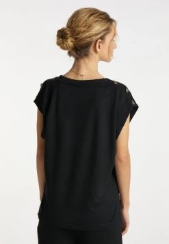 Mujer DREIMASTER TEYLON - Sudadera - Schwarz -Tienda DreiMaster barata f03d84f874544ebda4c4b4c507c739e8