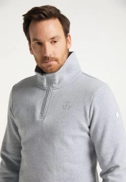 Hombre DREIMASTER KILATA - Sudadera - Hellgrau Melange -Tienda DreiMaster barata f05e27266ea34fd8abc2887996f64c68