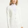 Mujer DREIMASTER BARADELLO - Chaqueta De Punto - White