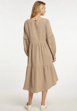 Mujer DREIMASTER INCUS - Vestido Informal - Steinbeige -Tienda DreiMaster barata f0897fd881e6446aaab23d62fa46cce6