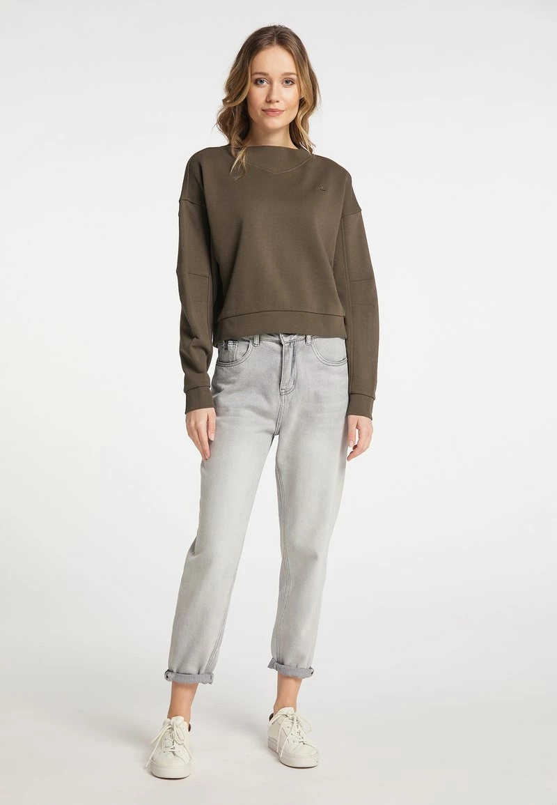 Mujer DREIMASTER TAKELAGE - Sudadera - Militäroliv 2 Mujer DREIMASTER TAKELAGE - Sudadera - Militäroliv - Imagen 2