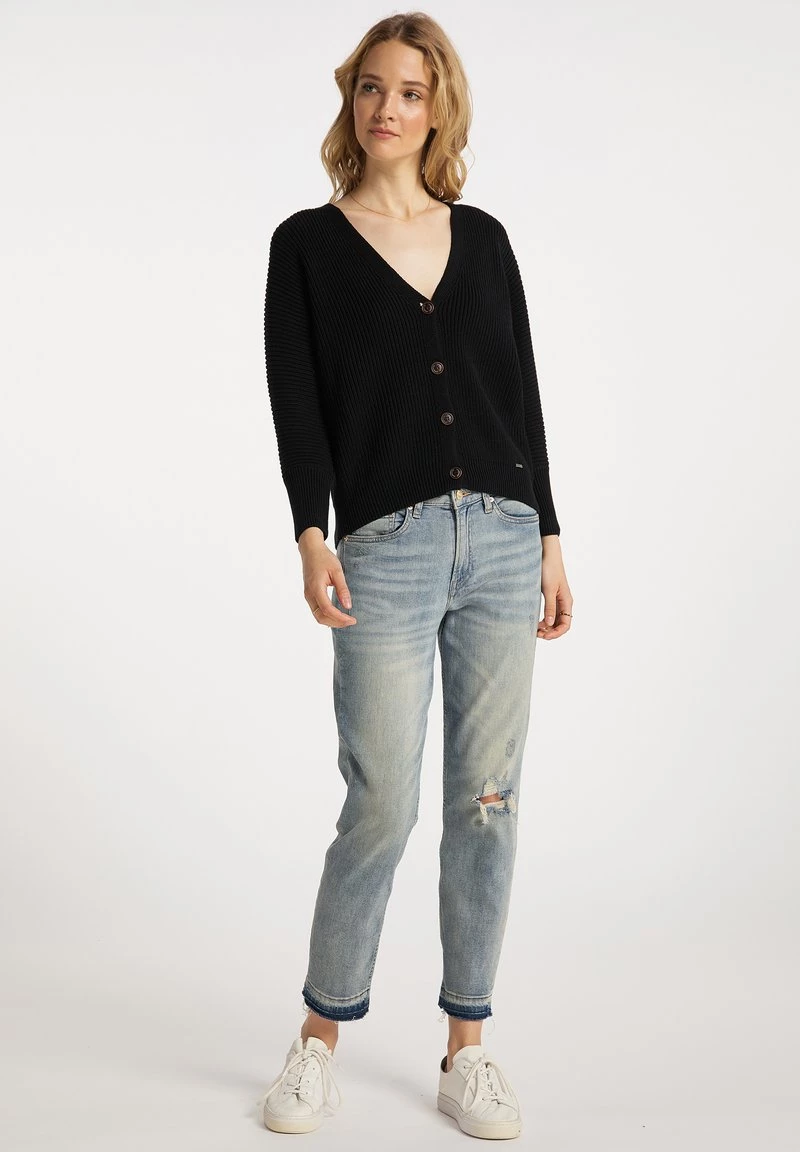 Mujer DREIMASTER INCUS - Chaqueta De Punto - Schwarz 2 Mujer DREIMASTER INCUS - Chaqueta De Punto - Schwarz - Imagen 2