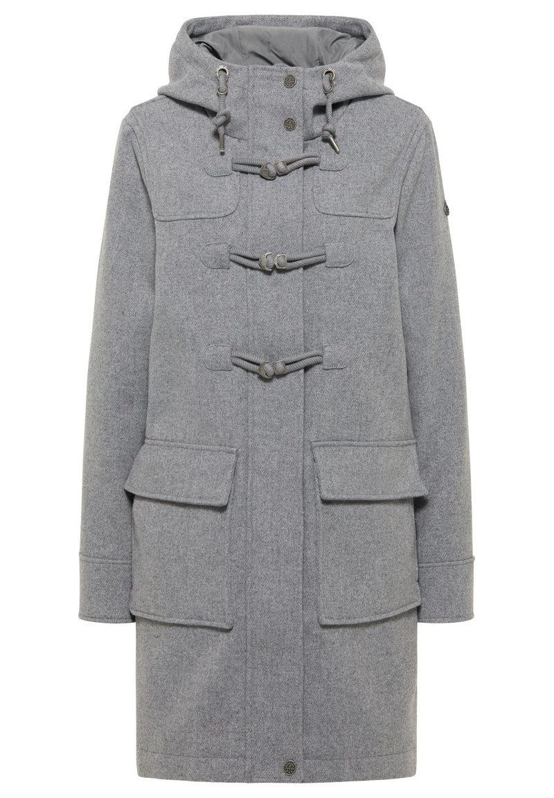 Mujer DREIMASTER KEYTI - Abrigo Corto - Hellgrau Melange 5 Mujer DREIMASTER KEYTI - Abrigo Corto - Hellgrau Melange - Imagen 5