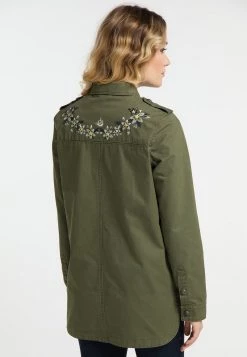 DreiMaster Mujer Chaqueta Fina - Military Green -Tienda DreiMaster barata f21c4528830e488ab27e543e85f70302