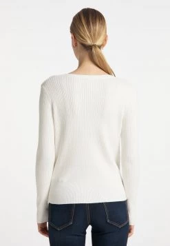 DREIMASTER TAKELAGE - Chaqueta De Punto - Wollweiss, Mujer -Tienda DreiMaster barata f2ea83e347474620bda629ca836d6abd