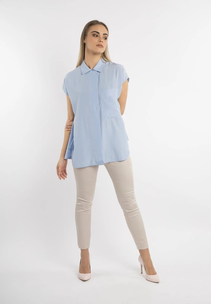 DreiMaster Mujer Camisa - Hellblau 2 DreiMaster Mujer Camisa - Hellblau - Imagen 2