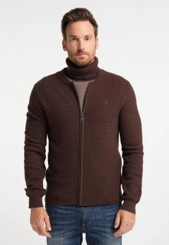 DreiMaster Hombre Chaqueta De Punto - Espresso