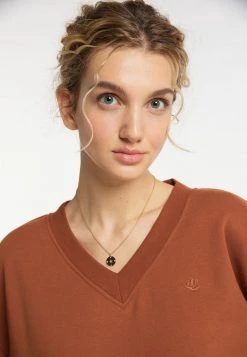 Mujer DREIMASTER TAKELAGE - Sudadera - Rost -Tienda DreiMaster barata f34f6cce4c1c4151a5f43c883f209345