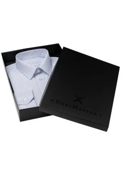 DreiMaster Camisa Elegante - Dunkelblau Gestreift, Hombre -Tienda DreiMaster barata f3bcccd050b5477db3aeee1ba0651891