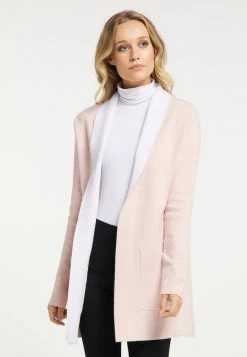 DreiMaster Mujer Chaqueta De Punto - Altrosa Wollweiss