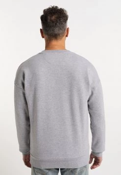 Hombre DREIMASTER TAKELAGE - Sudadera - Grau Melange -Tienda DreiMaster barata f42256a96b754302a75bcffcd3847e0c