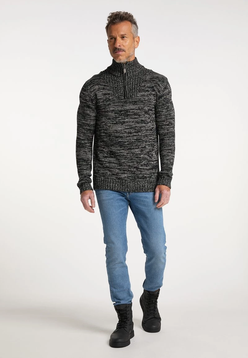 Hombre DREIMASTER ABREL - Jersey De Punto - Schwarz Melange 2 Hombre DREIMASTER ABREL - Jersey De Punto - Schwarz Melange - Imagen 2