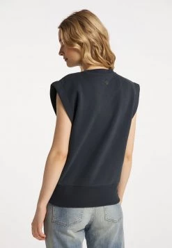 Mujer DREIMASTER TAKELAGE - Camiseta Básica - Dunkelmarine -Tienda DreiMaster barata f5094d592ce2453fb15369eefe1bd7e7