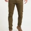 DreiMaster Hombre Pantalones Chinos - Oliv