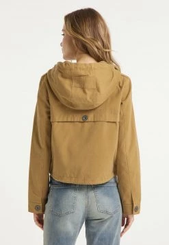 Mujer DREIMASTER INCUS - Chaqueta De Entretiempo - Dunkelsand -Tienda DreiMaster barata f53f9b43236a4d8a89a4555ccfaf3574