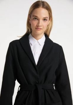 DREIMASTER BARADELLO - Abrigo Clásico - Schwarz, Mujer -Tienda DreiMaster barata f54f57cbeaa343479803fba3e687915b