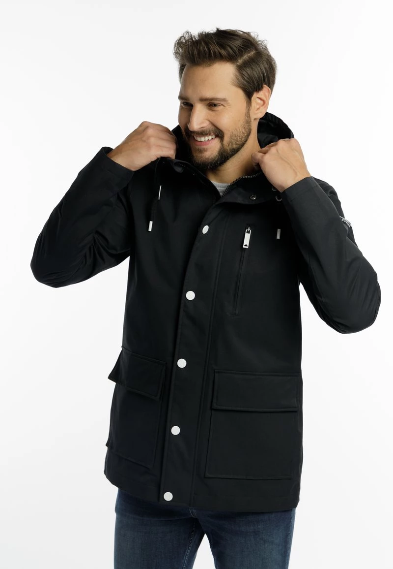DREIMASTER TYLIN - Impermeable - Schwarz, Hombre 1 DREIMASTER TYLIN - Impermeable - Schwarz, Hombre