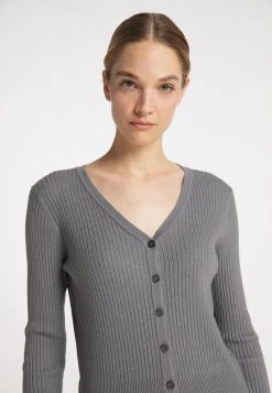 DREIMASTER TAKELAGE - Chaqueta De Punto - Dunkelgrau, Mujer -Tienda DreiMaster barata f59068eedb9b4a1482ac3be05ab2e19c